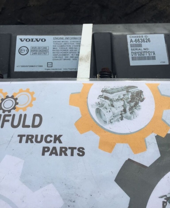 Volvo D16E truck - Motor por Camião: foto 5 Volvo D16E truck - Motor por Camião: foto 5