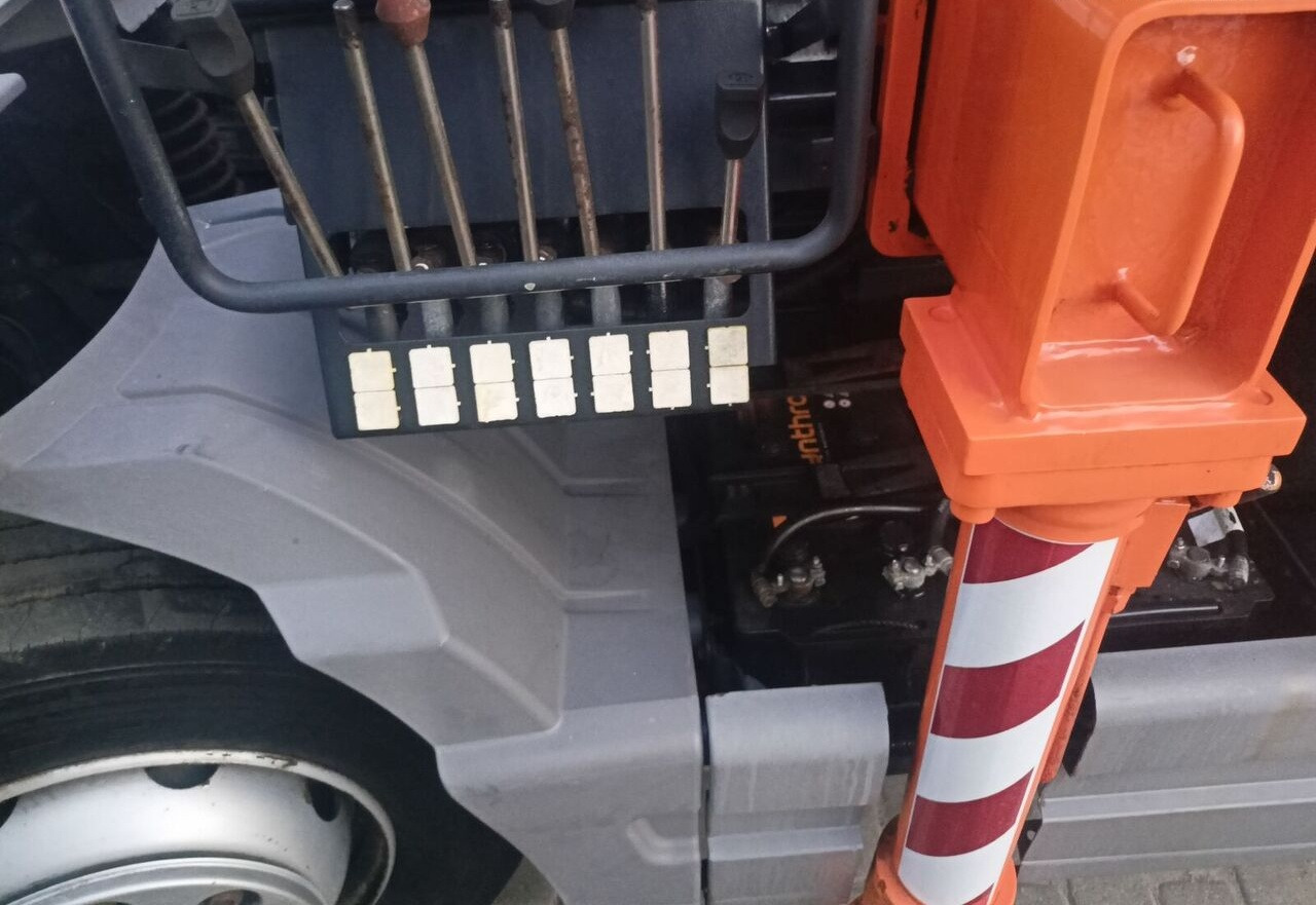 Camião de caixa aberta/ Plataforma, Camião grua Mercedes-Benz Atego 1224: foto 9