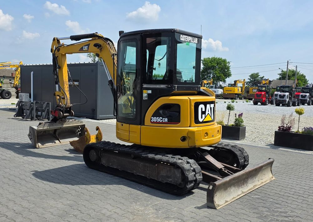 Caterpillar 305C CR, 2006 ROK, 5600 MTH, 2 ŁYŻKI - Mini escavadeira: foto 4 Caterpillar 305C CR, 2006 ROK, 5600 MTH, 2 ŁYŻKI - Mini escavadeira: foto 4