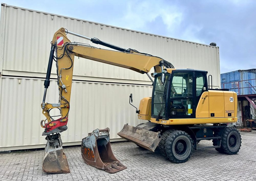 Caterpillar M314F, 2018 ROK, 4200 MTH, 2 ŁYŻKI - Escavadeira de rodas: foto 1 Caterpillar M314F, 2018 ROK, 4200 MTH, 2 ŁYŻKI - Escavadeira de rodas: foto 1