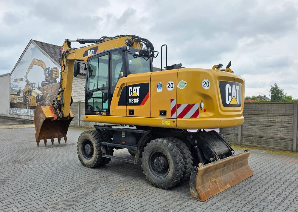 Caterpillar M318F, 2019 ROK, 3700 MOTOGODZIN !!! - Escavadeira de rodas: foto 3 Caterpillar M318F, 2019 ROK, 3700 MOTOGODZIN !!! - Escavadeira de rodas: foto 3