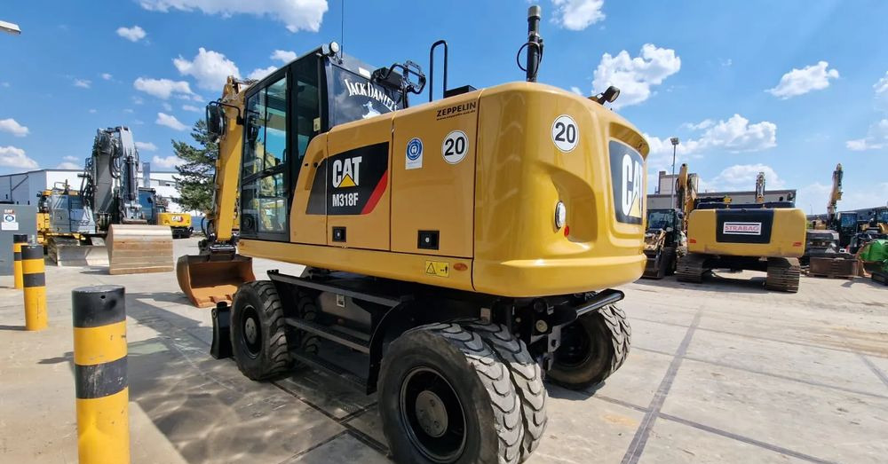 Caterpillar M318F, 2019 ROK, IMPORT NIEMCY - Escavadeira de rodas: foto 2 Caterpillar M318F, 2019 ROK, IMPORT NIEMCY - Escavadeira de rodas: foto 2