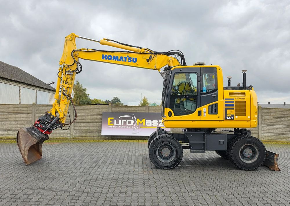 Komatsu PW 148-10, 2016 ROK, SYSTEM LEICA 3D - Escavadeira de rodas: foto 2 Komatsu PW 148-10, 2016 ROK, SYSTEM LEICA 3D - Escavadeira de rodas: foto 2