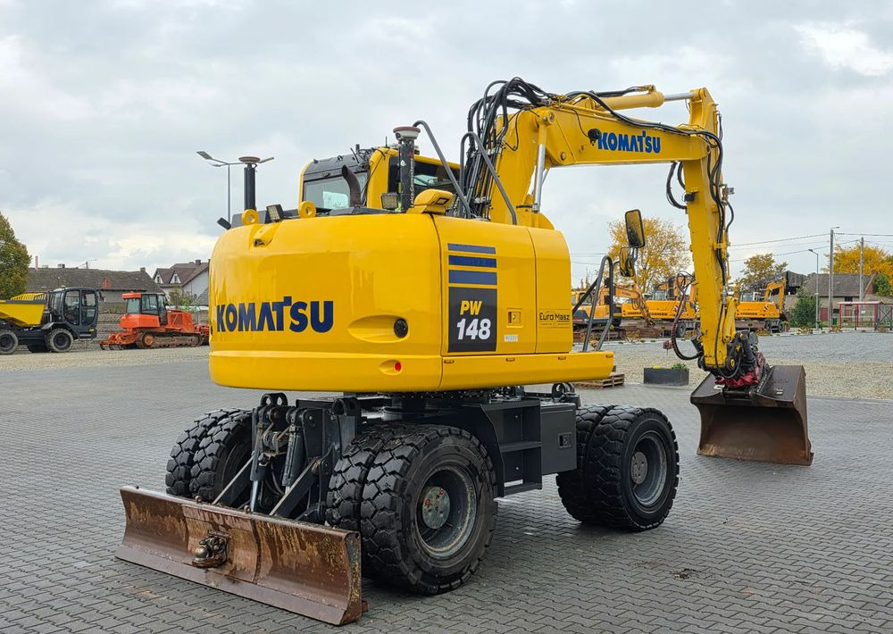 Komatsu PW 148-10, 2016 ROK, SYSTEM LEICA 3D - Escavadeira de rodas: foto 5 Komatsu PW 148-10, 2016 ROK, SYSTEM LEICA 3D - Escavadeira de rodas: foto 5