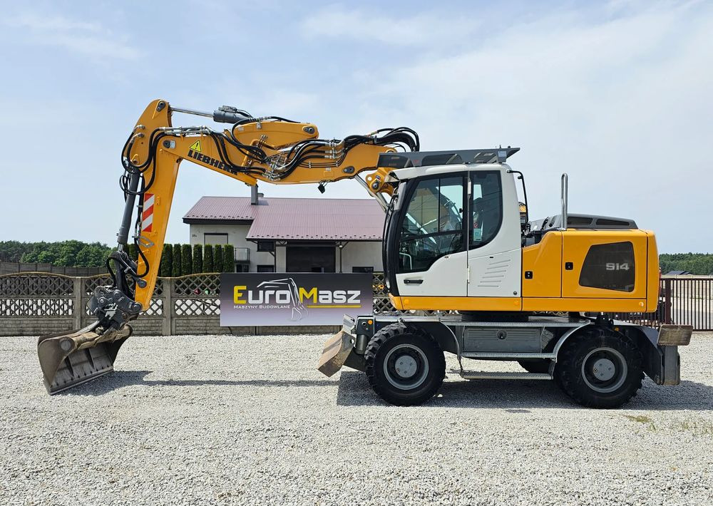 Liebherr A 914 Litronic, 2016 ROK, 4300 MTH - Escavadeira de rodas: foto 2 Liebherr A 914 Litronic, 2016 ROK, 4300 MTH - Escavadeira de rodas: foto 2