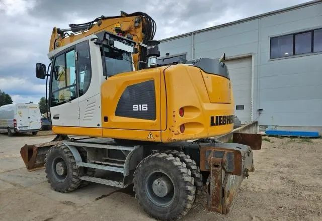 Liebherr A 916 Litronic, 2019 ROK, PODPORY + PŁUG, 6100 MTH - Escavadeira de rodas: foto 4 Liebherr A 916 Litronic, 2019 ROK, PODPORY + PŁUG, 6100 MTH - Escavadeira de rodas: foto 4