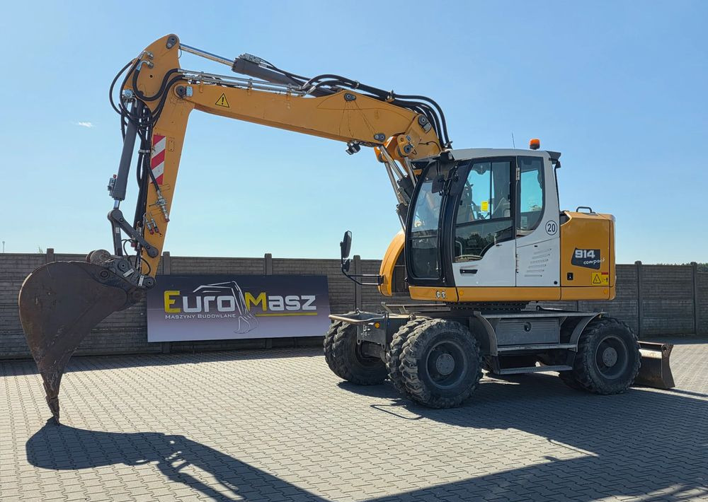 Liebherr A914 COMPACT, 2015 ROK, SW 48 szybkozłącze - Escavadeira de rodas: foto 1 Liebherr A914 COMPACT, 2015 ROK, SW 48 szybkozłącze - Escavadeira de rodas: foto 1