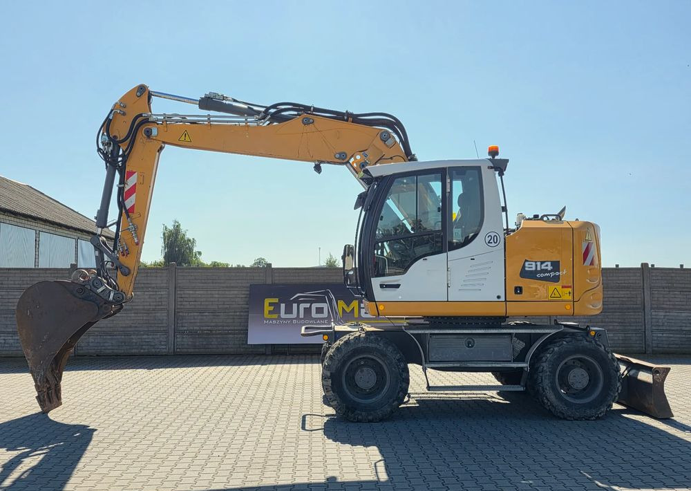 Liebherr A914 COMPACT, 2015 ROK, SW 48 szybkozłącze - Escavadeira de rodas: foto 2 Liebherr A914 COMPACT, 2015 ROK, SW 48 szybkozłącze - Escavadeira de rodas: foto 2