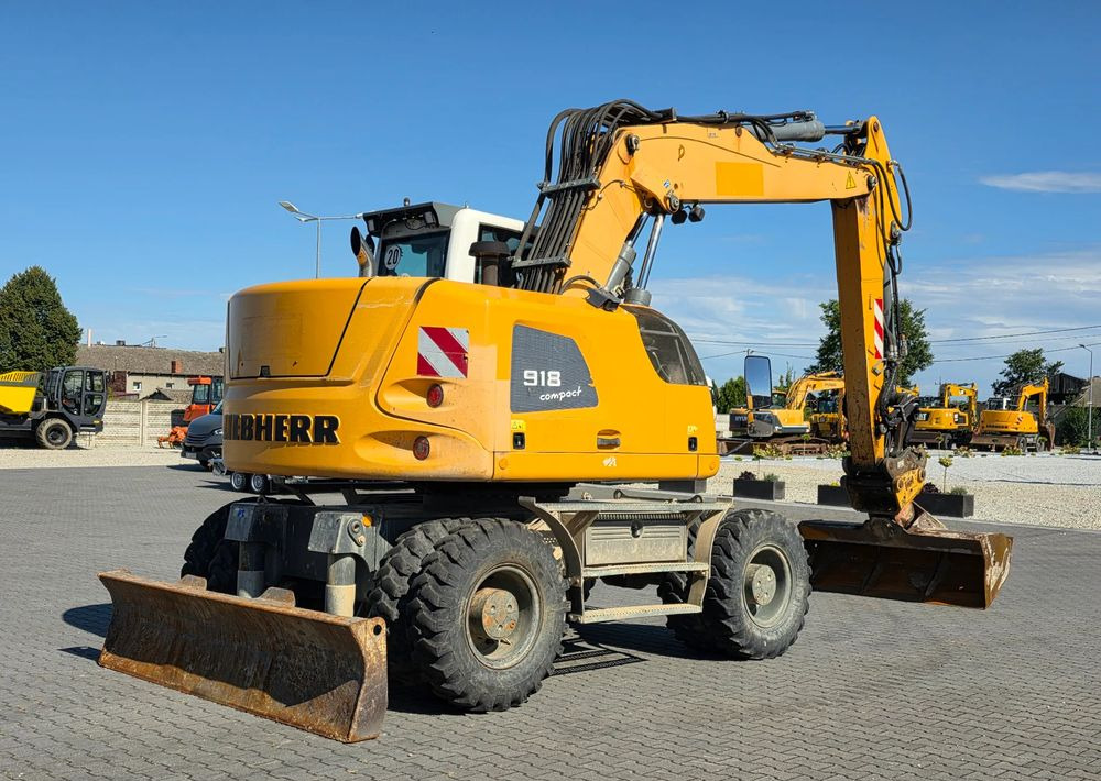 Liebherr A918 COMPACT, 2014 ROK, SW 48 LIKUFIX szybkozłącze - Escavadeira de rodas: foto 5 Liebherr A918 COMPACT, 2014 ROK, SW 48 LIKUFIX szybkozłącze - Escavadeira de rodas: foto 5