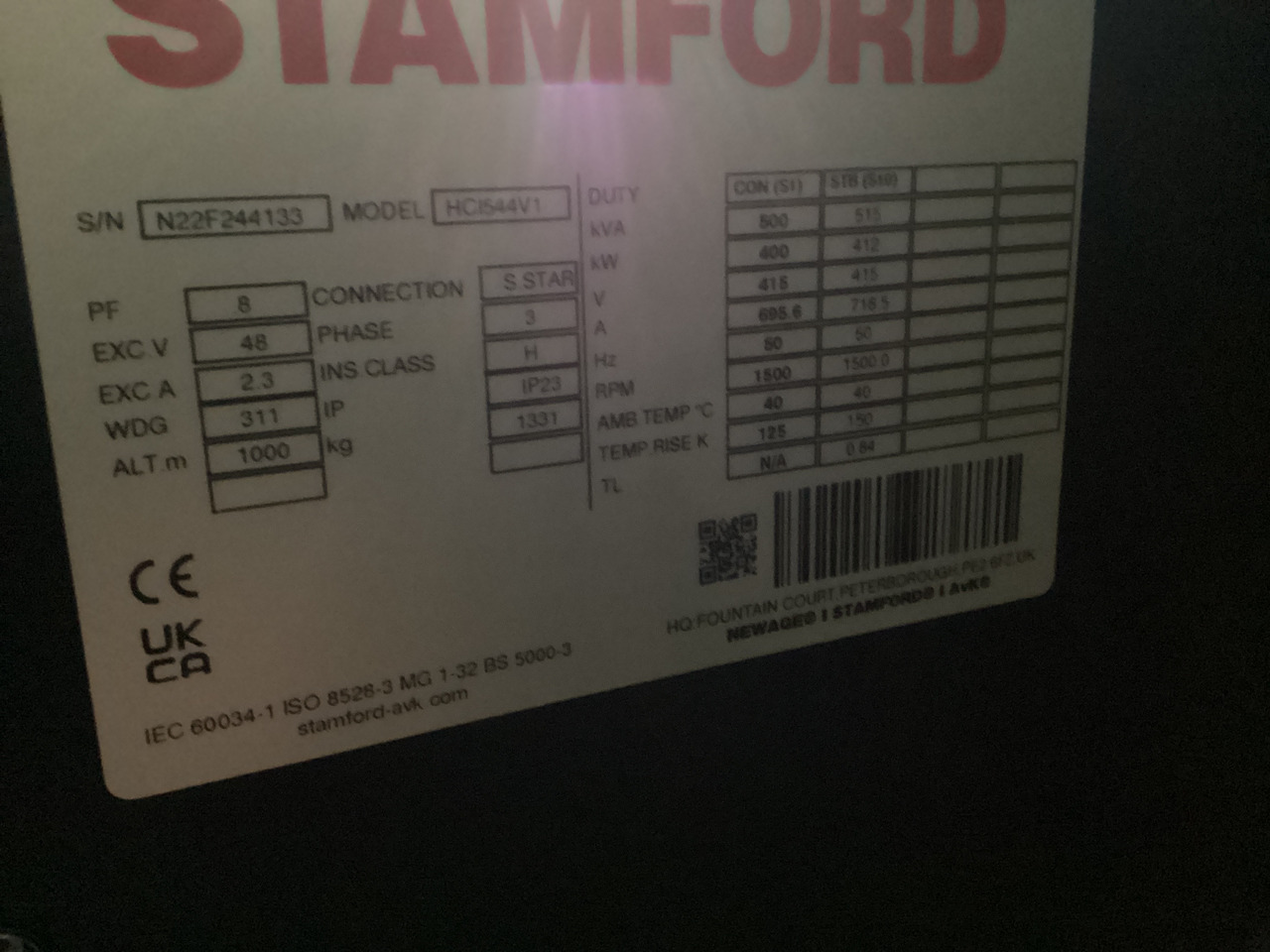 Volvo 515KVA generatorset Kohler. Brand New. - Gerador elétrico: foto 5 Volvo 515KVA generatorset Kohler. Brand New. - Gerador elétrico: foto 5