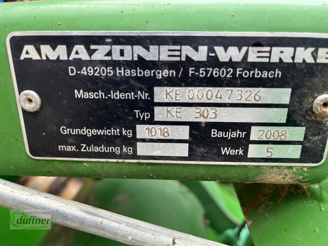 Semeadora combinada Amazone KE 303 + AD 303: foto 9 Semeadora combinada Amazone KE 303 + AD 303: foto 9