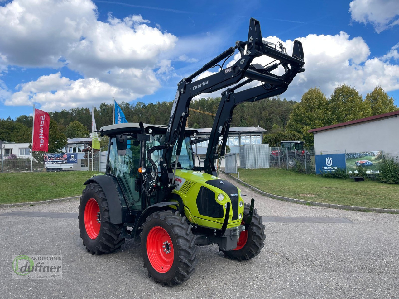 CLAAS Atos 220 C mit Quicke X3S Performance - Trator: foto 1 CLAAS Atos 220 C mit Quicke X3S Performance - Trator: foto 1