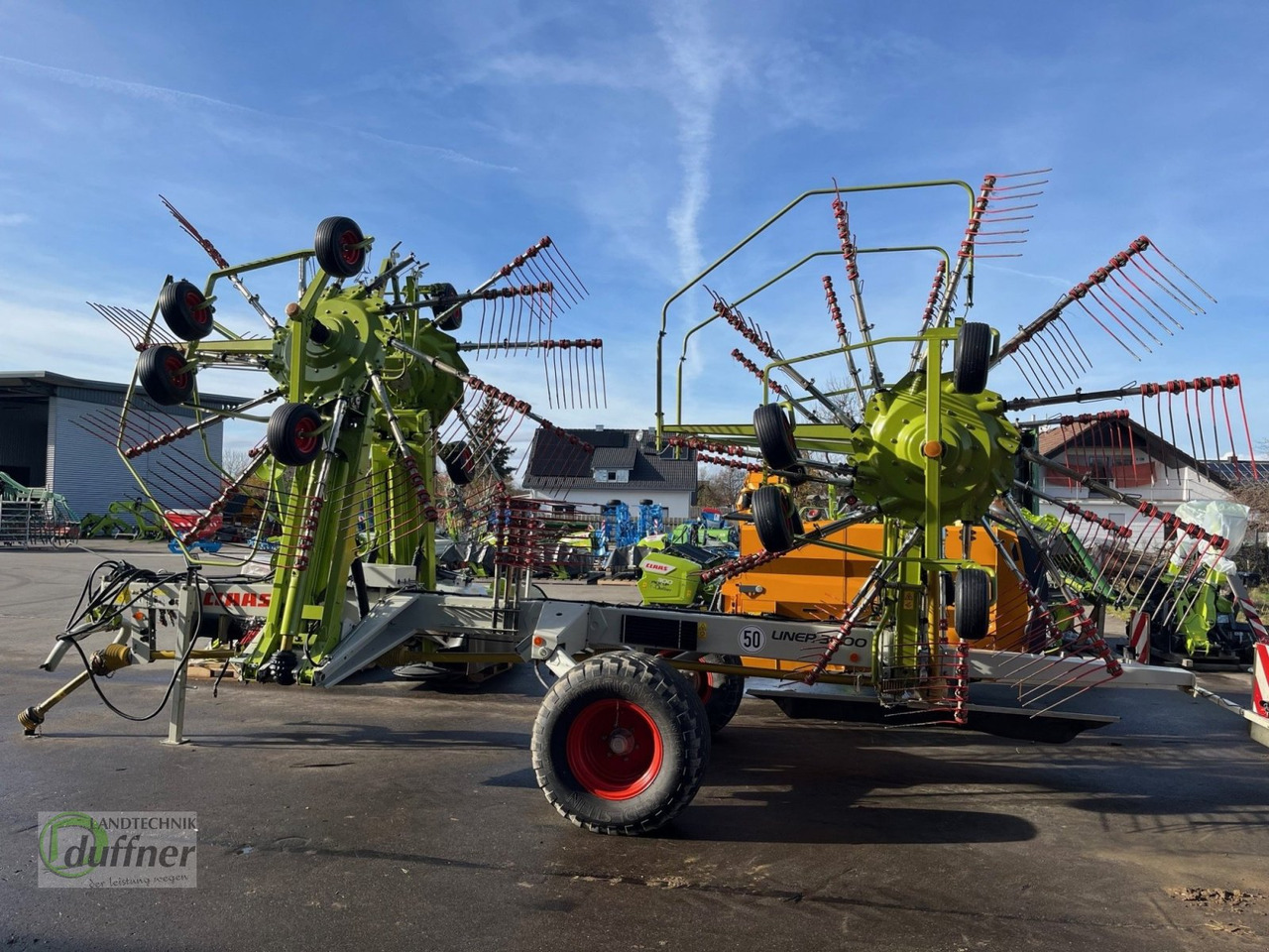 CLAAS Liner 3000 - Ancinho enleirador: foto 5 CLAAS Liner 3000 - Ancinho enleirador: foto 5