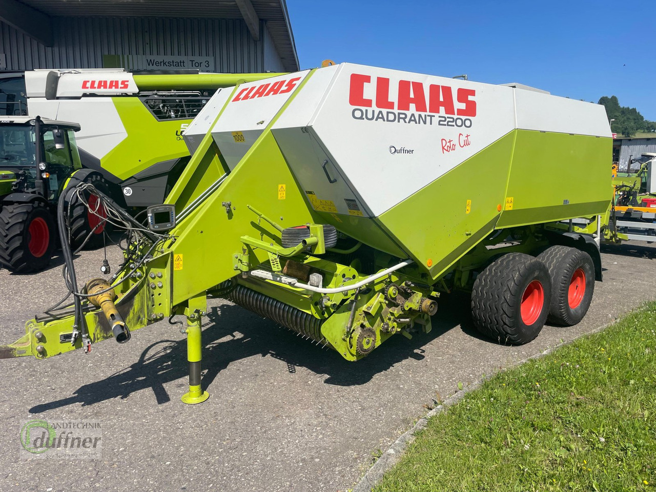 CLAAS Quadrant 2200 RC Tandem - Enfardadeira de fardos quadrados: foto 1 CLAAS Quadrant 2200 RC Tandem - Enfardadeira de fardos quadrados: foto 1