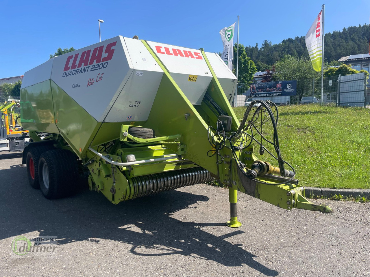 CLAAS Quadrant 2200 RC Tandem - Enfardadeira de fardos quadrados: foto 2 CLAAS Quadrant 2200 RC Tandem - Enfardadeira de fardos quadrados: foto 2