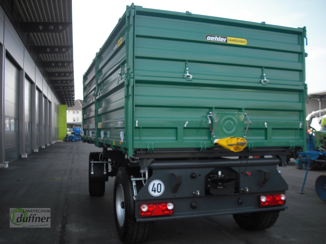 Oehler OL ZDK 180 - Reboque basculante agrícola: foto 5 Oehler OL ZDK 180 - Reboque basculante agrícola: foto 5