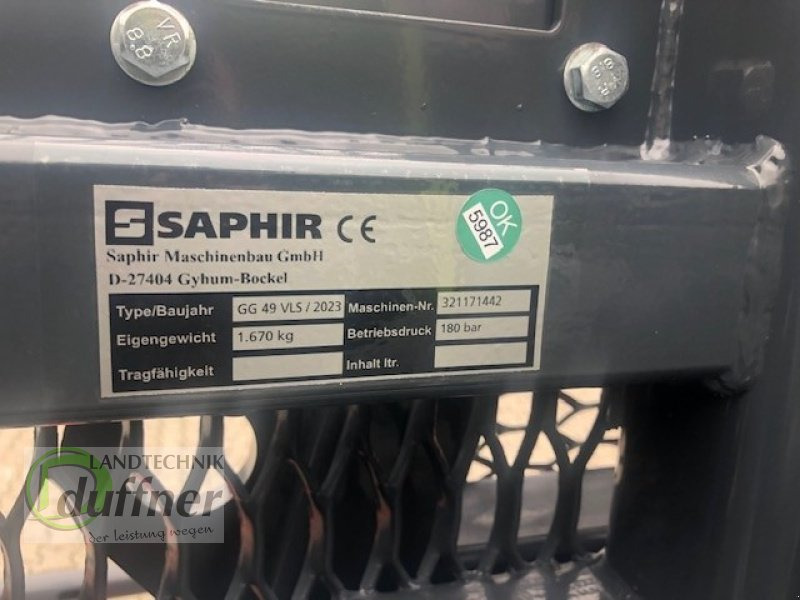 Saphir GG 49 VLS - Equipamento para silagem: foto 5 Saphir GG 49 VLS - Equipamento para silagem: foto 5