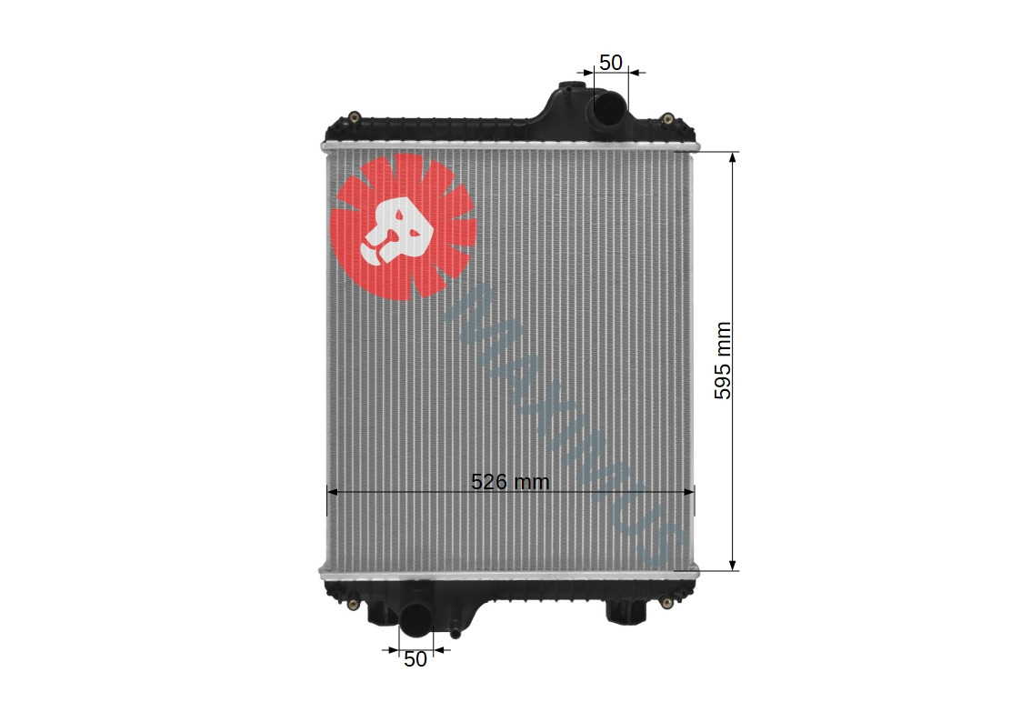 CASE NEW HOLLAND MXM140 , MXM155 , TM140 , TM155 - Radiador por Trator: foto 2 CASE NEW HOLLAND MXM140 , MXM155 , TM140 , TM155 - Radiador por Trator: foto 2