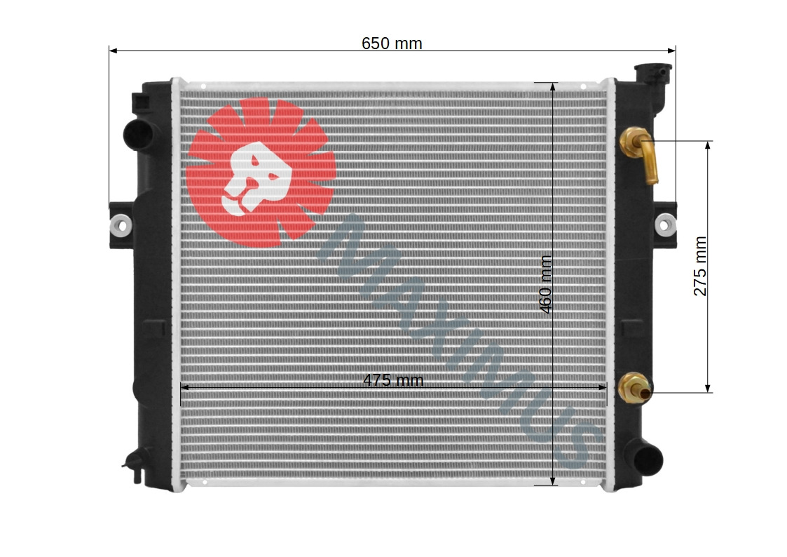 HYSTER FORKLIFT WÓZEK WIDŁOWY - Radiador por Empilhadeira: foto 3 HYSTER FORKLIFT WÓZEK WIDŁOWY - Radiador por Empilhadeira: foto 3