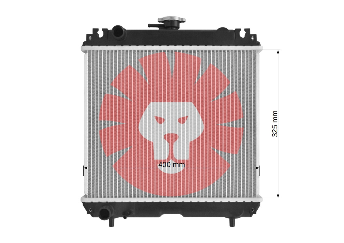 KUBOTA F2260 F2560 B2410 B2710 ZD28 ZD25 B7800 B2910 B2630 B3030 B26 B3200 B3300 - Radiador por Trator: foto 3 KUBOTA F2260 F2560 B2410 B2710 ZD28 ZD25 B7800 B2910 B2630 B3030 B26 B3200 B3300 - Radiador por Trator: foto 3