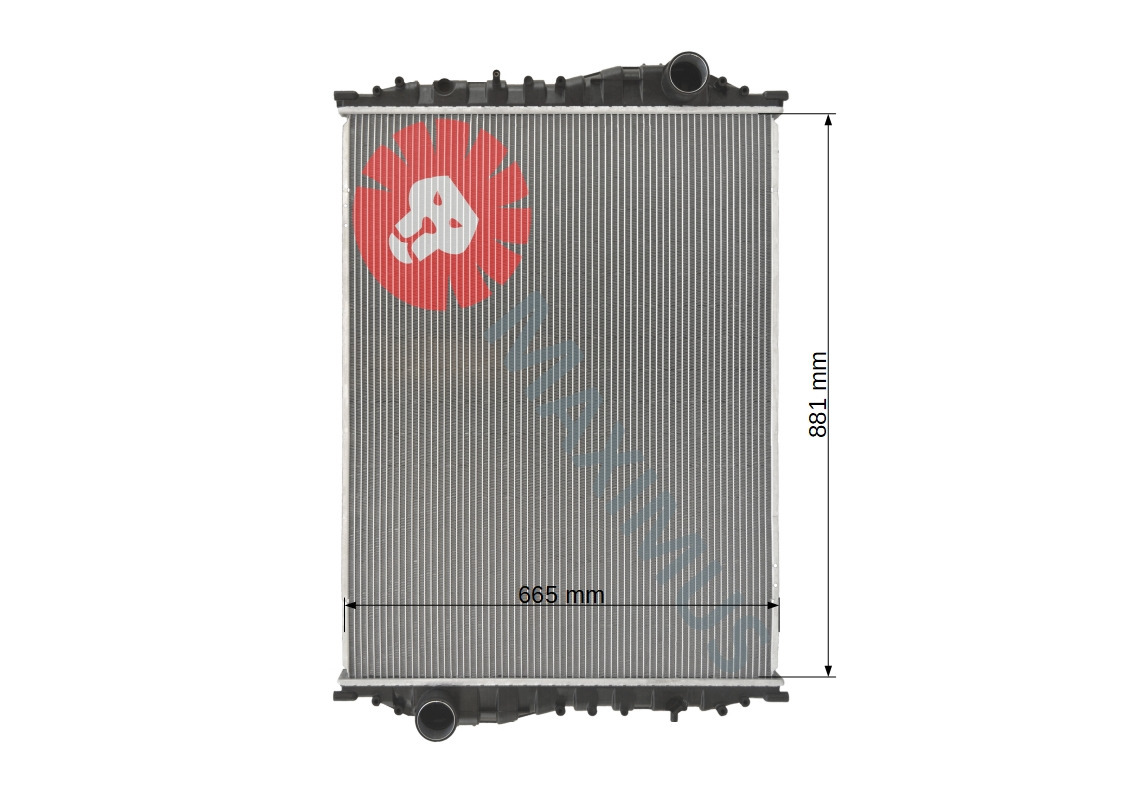 MAN MAN MERCEDES SETRA NEOPLAN - Radiador por Autocarro: foto 2 MAN MAN MERCEDES SETRA NEOPLAN - Radiador por Autocarro: foto 2