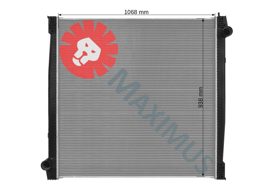 MAN NEOPLAN LIONS COACH LIONS COMFORT LION STAR STARLINER TOURLINER - Radiador por Autocarro: foto 2 MAN NEOPLAN LIONS COACH LIONS COMFORT LION STAR STARLINER TOURLINER - Radiador por Autocarro: foto 2