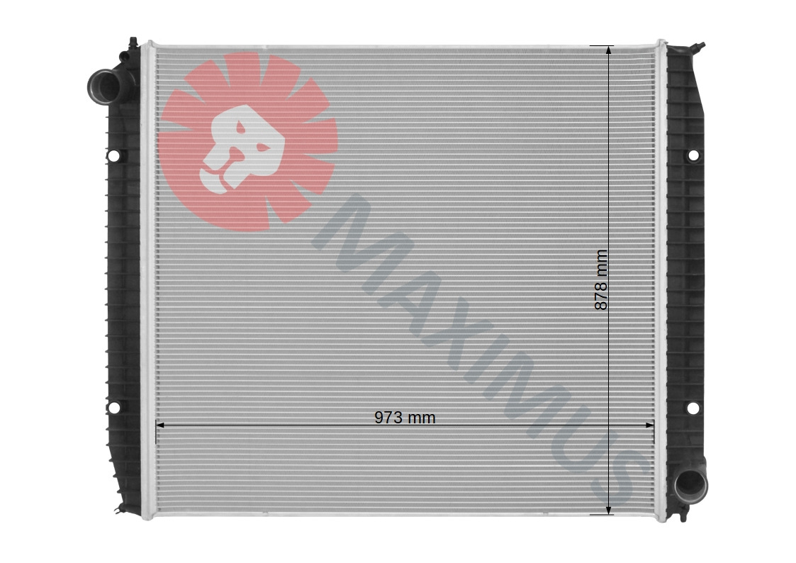 MERCEDES-BENZ EVOBUS TOURISMO TRAVEGO - Radiador por Ônibus: foto 2 MERCEDES-BENZ EVOBUS TOURISMO TRAVEGO - Radiador por Ônibus: foto 2