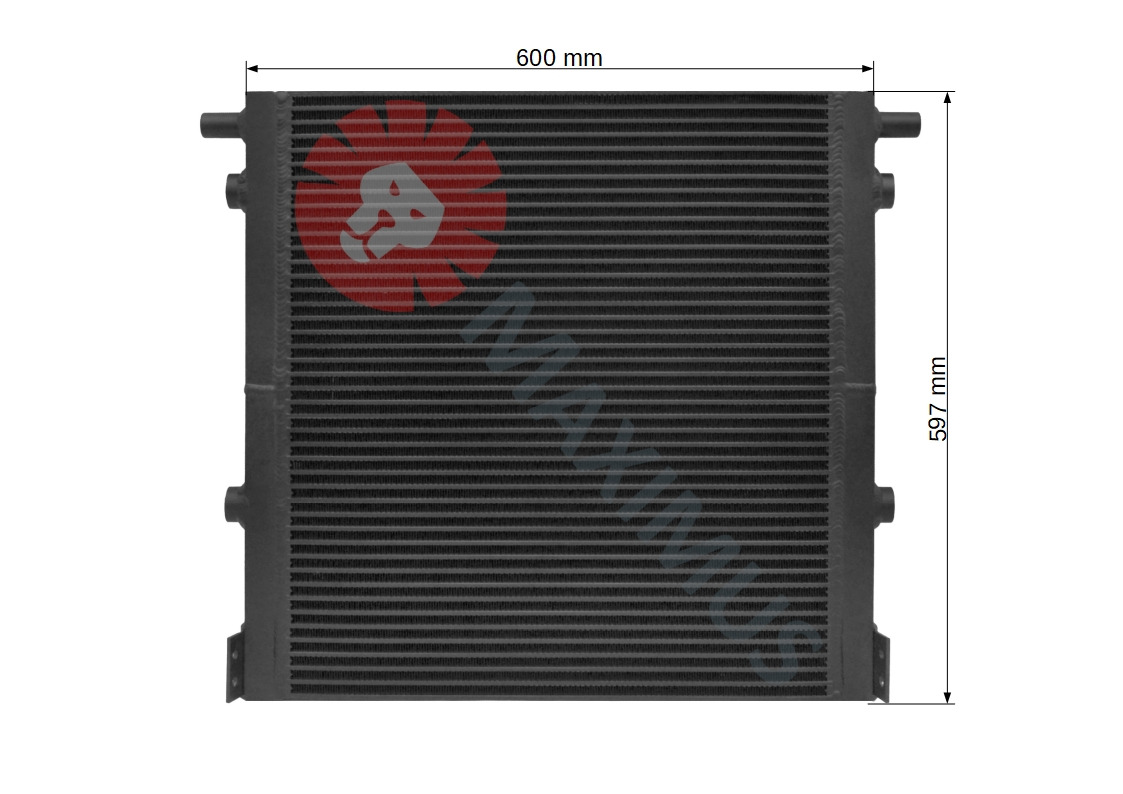 SAMPO PRO1046 - Radiador de óleo por Harvester: foto 3 SAMPO PRO1046 - Radiador de óleo por Harvester: foto 3