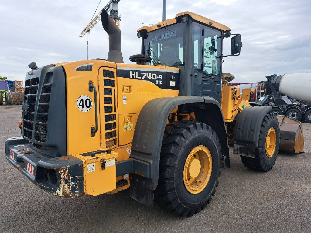 Hyundai HL740-9 XTD, HL740XTD-9 - Pá carregadora de rodas: foto 4 Hyundai HL740-9 XTD, HL740XTD-9 - Pá carregadora de rodas: foto 4