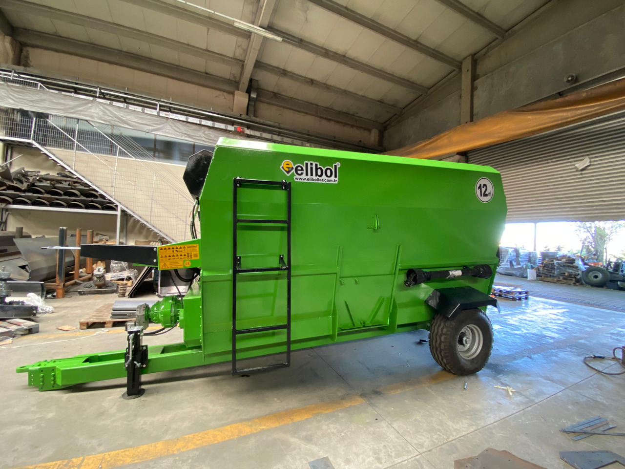 ELİBOL ELİBOLMIX 12M³ HORIZONTAL FEED MIXER - Misturadora Alimentadora: foto 1 ELİBOL ELİBOLMIX 12M³ HORIZONTAL FEED MIXER - Misturadora Alimentadora: foto 1