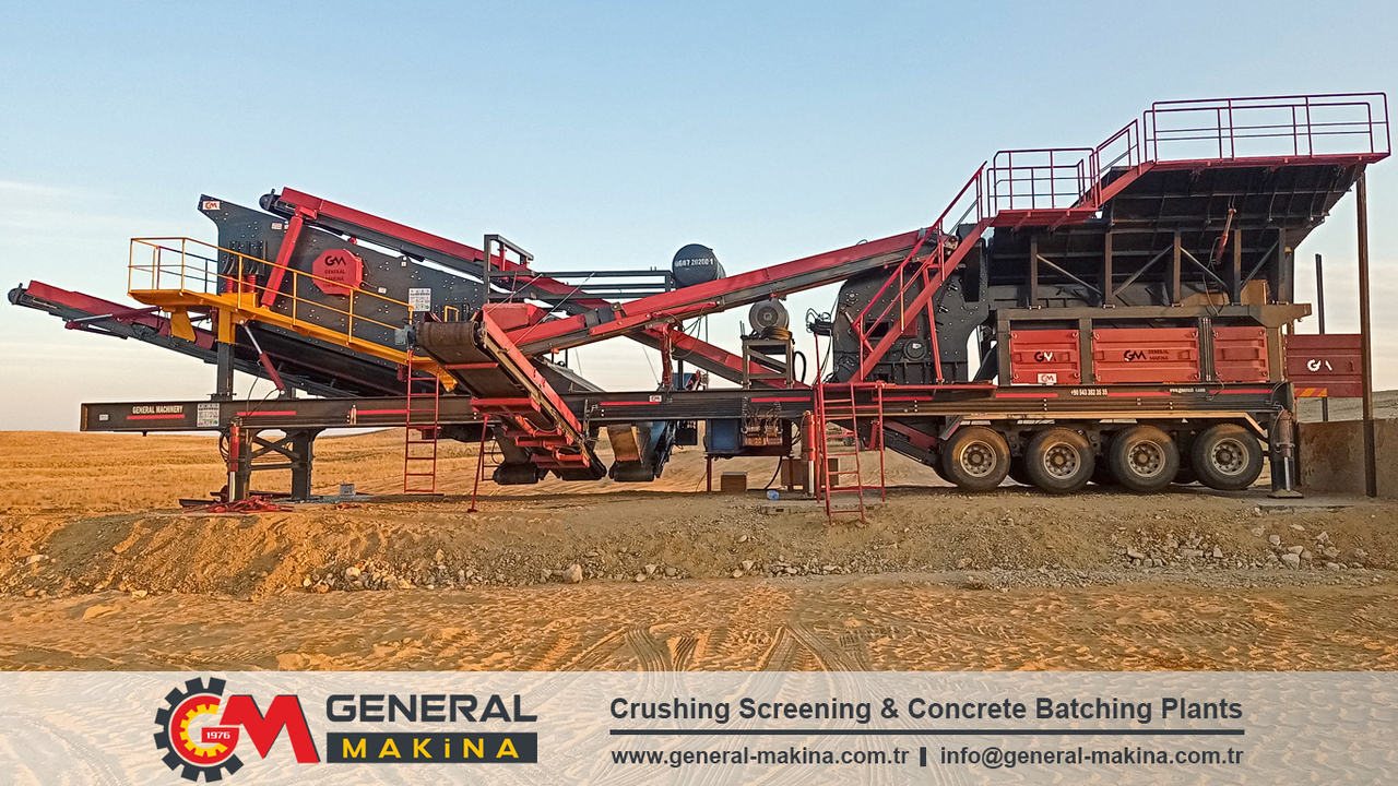 GENERAL MAKİNA HOT Sale Crushing Plants - Britadeira móvel: foto 2 GENERAL MAKİNA HOT Sale Crushing Plants - Britadeira móvel: foto 2