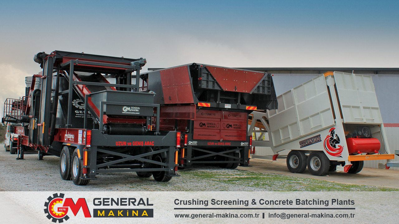 GENERAL MAKİNA Mobile Crushers For Sale - Britadeira móvel: foto 5 GENERAL MAKİNA Mobile Crushers For Sale - Britadeira móvel: foto 5