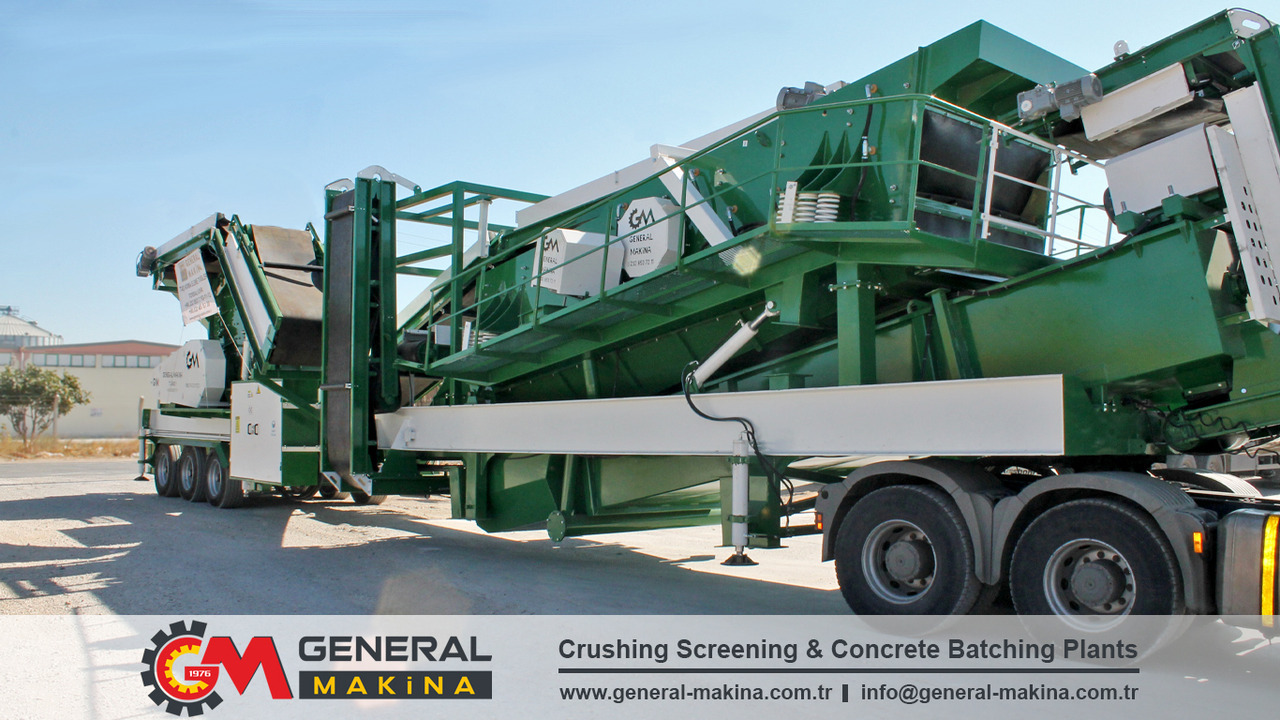 GENERAL MAKİNA Mobile Crushing System With Jaw Crusher - Britador de mandíbula: foto 4 GENERAL MAKİNA Mobile Crushing System With Jaw Crusher - Britador de mandíbula: foto 4