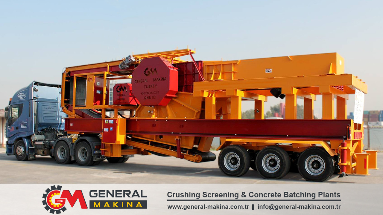 GENERAL MAKİNA Mobile Crushing System With Jaw Crusher - Britador de mandíbula: foto 5 GENERAL MAKİNA Mobile Crushing System With Jaw Crusher - Britador de mandíbula: foto 5