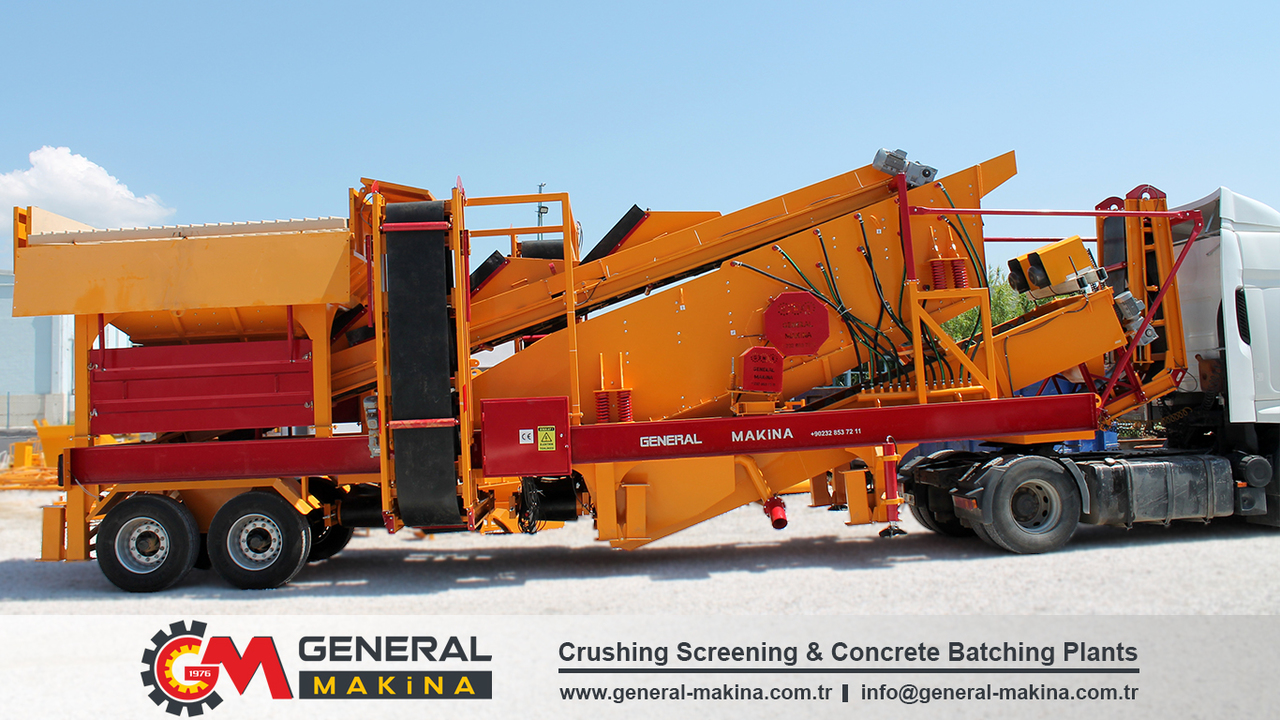 Leasing de General Makina 1240 Mobile Screening and Washing Plant General Makina 1240 Mobile Screening and Washing Plant: foto 12