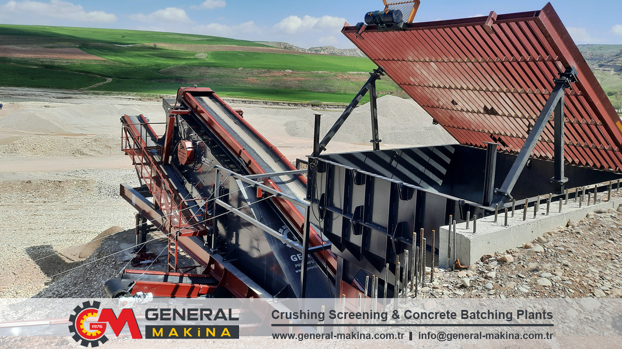 General Makina 1650 Series Compact Sand Machine - Peneira vibratória: foto 2 General Makina 1650 Series Compact Sand Machine - Peneira vibratória: foto 2