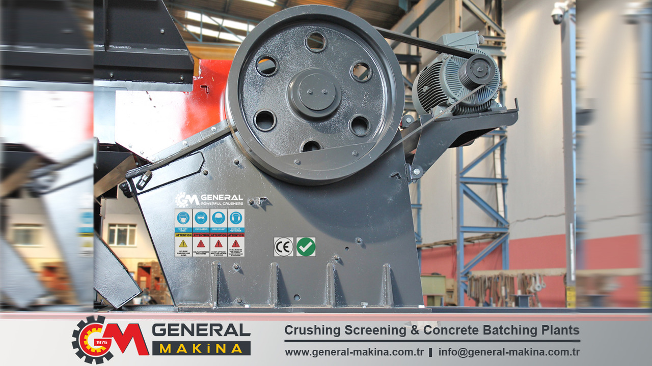 General Makina 350 TPH Jaw Hard Rock Crusher - Britador de mandíbula: foto 4 General Makina 350 TPH Jaw Hard Rock Crusher - Britador de mandíbula: foto 4