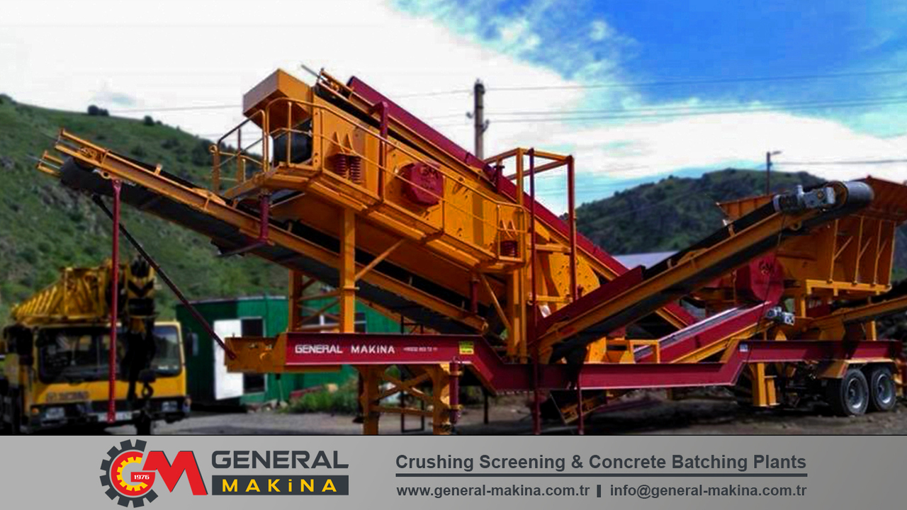 General Makina 640 Mobile Crushing and Screening Plant - Britadeira móvel: foto 4 General Makina 640 Mobile Crushing and Screening Plant - Britadeira móvel: foto 4