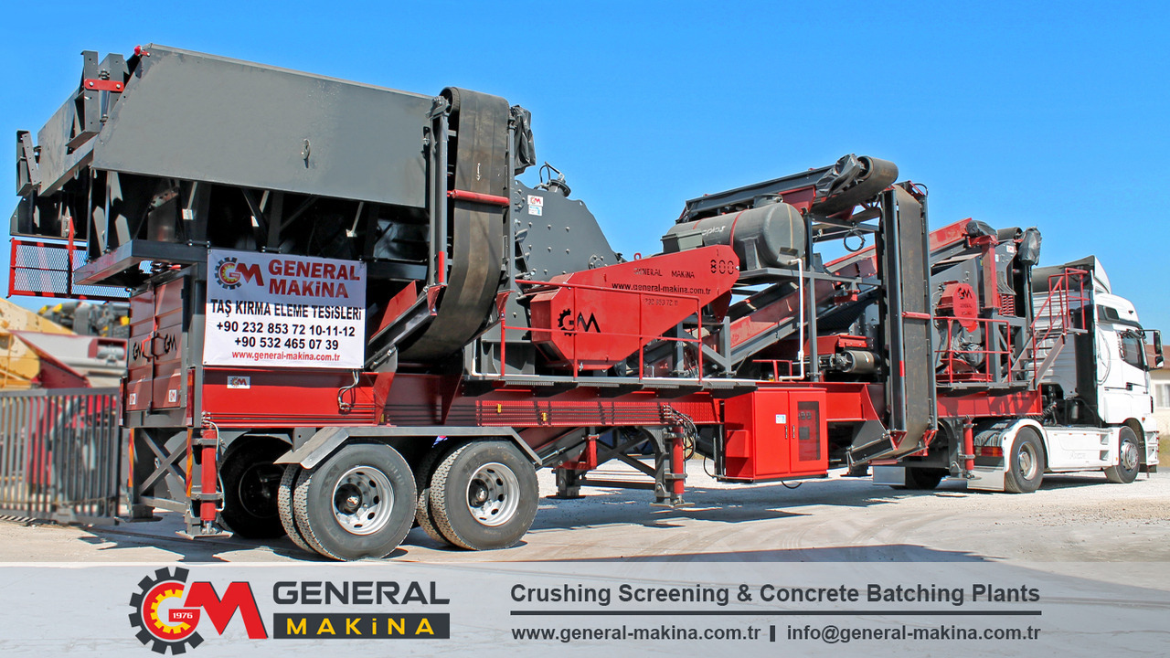 General Makina 800 Series Mobile Impact Crusher Plant - Britador de impacto: foto 1 General Makina 800 Series Mobile Impact Crusher Plant - Britador de impacto: foto 1