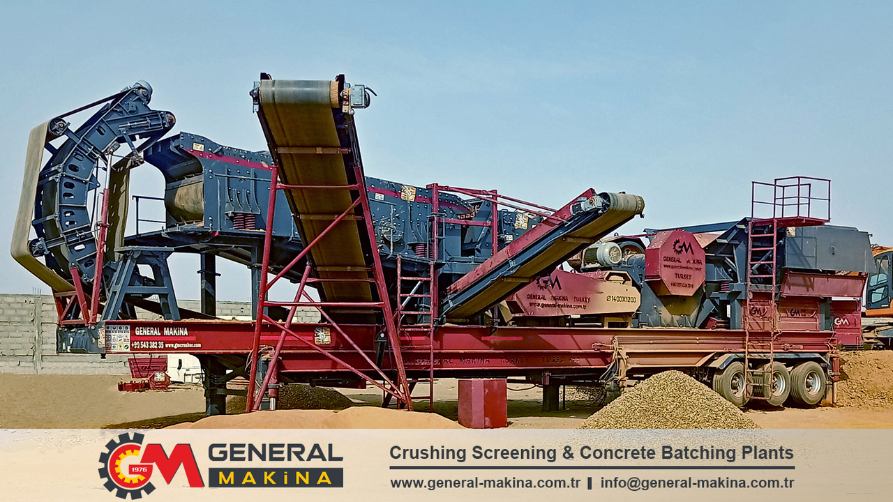 Britadeira móvel novo General Makina 950 Series Mobile Stone Crushing Plant: foto 12