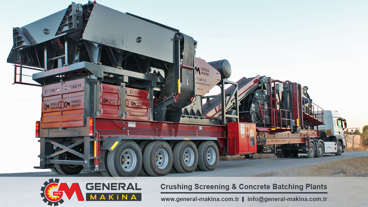 Britadeira móvel novo General Makina 950 Series Mobile Stone Crushing Plant: foto 14
