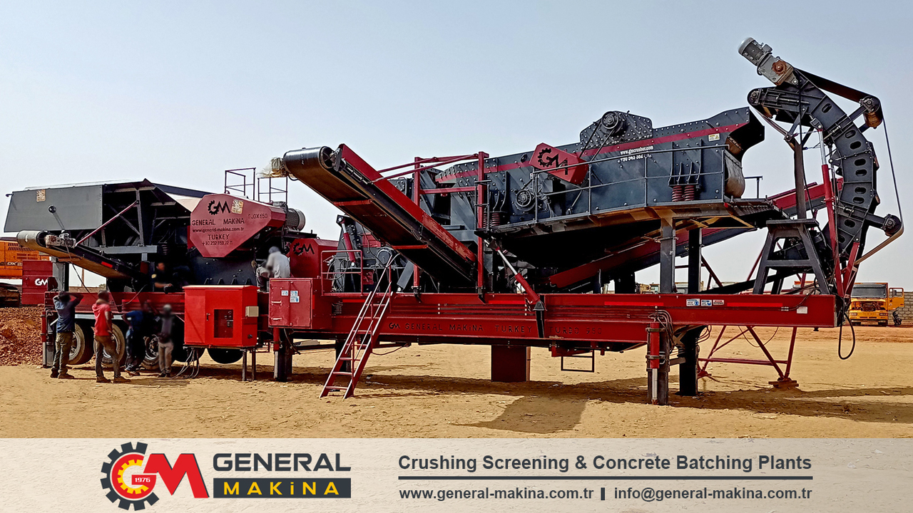 Britadeira móvel novo General Makina 950 Series Mobile Stone Crushing Plant: foto 10