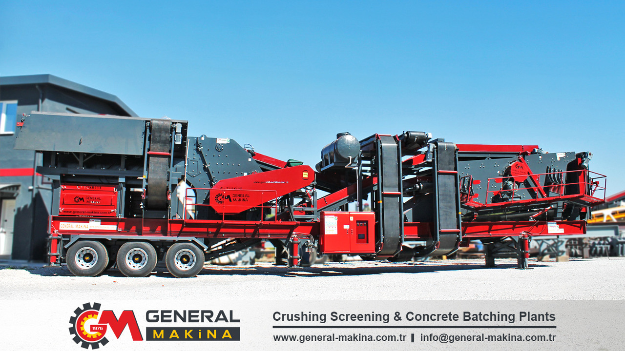 General Makina High Capacity Mobile Crusher Plant for Sale - Britadeira móvel: foto 4 General Makina High Capacity Mobile Crusher Plant for Sale - Britadeira móvel: foto 4