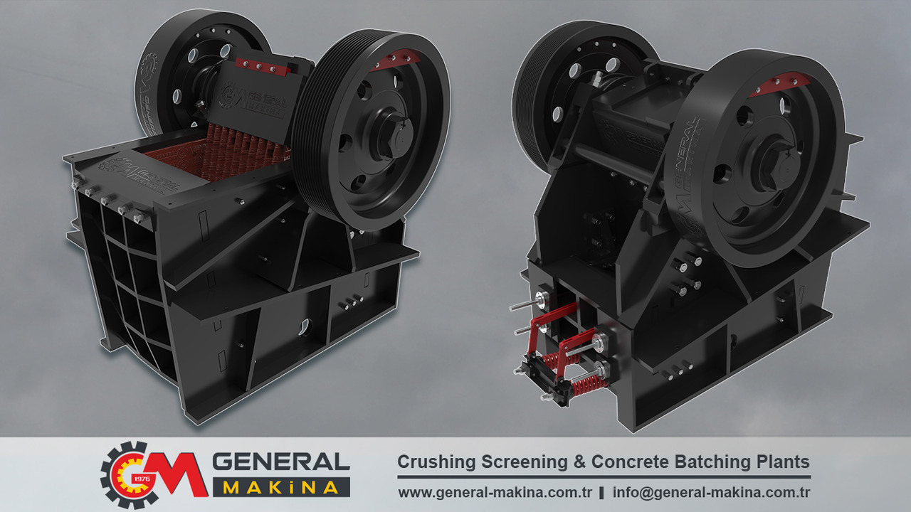 General Makina High Quality Jaw Crusher Best Price - Britador de mandíbula: foto 2 General Makina High Quality Jaw Crusher Best Price - Britador de mandíbula: foto 2