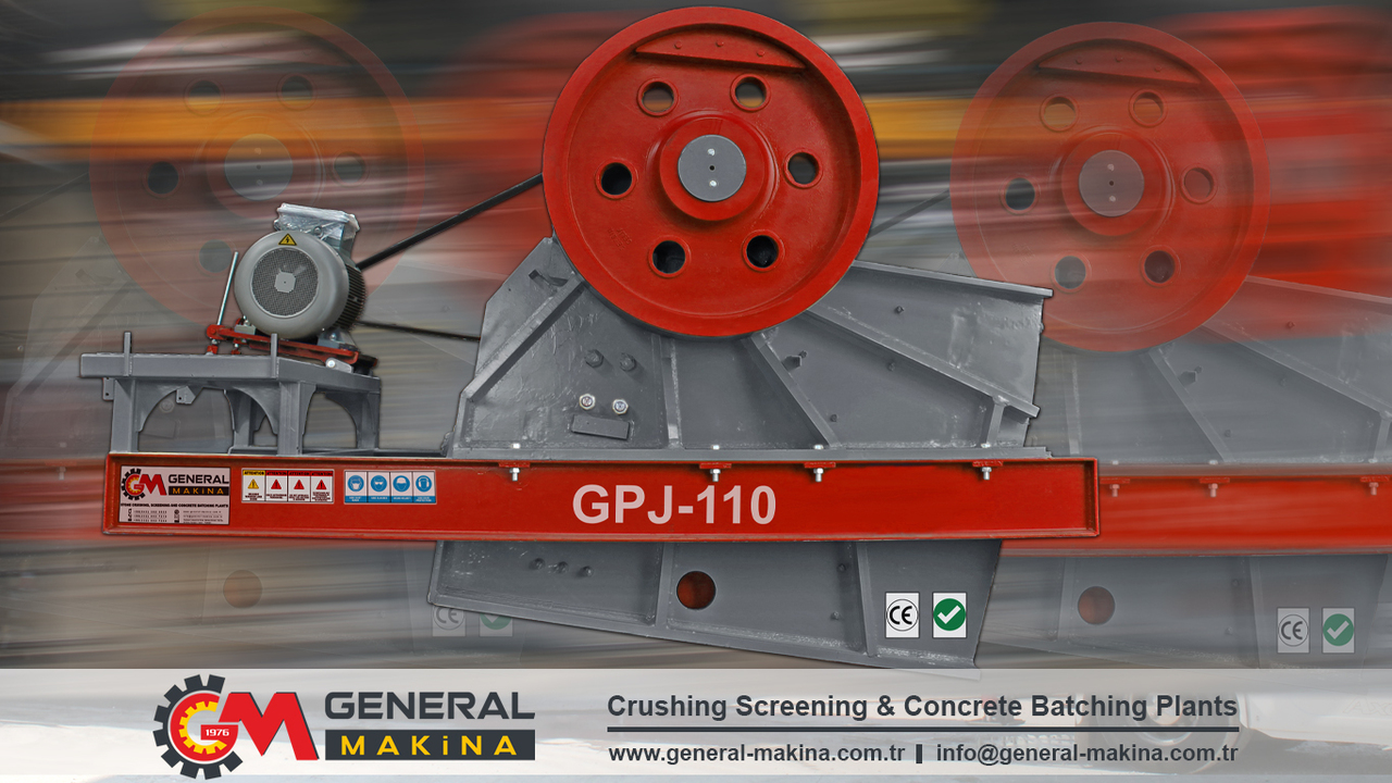 Leasing de General Makina Jaw Crushers From Turkey General Makina Jaw Crushers From Turkey: foto 11