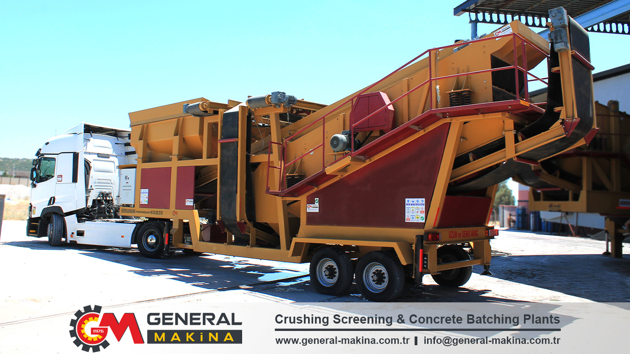 General Makina Mobile Screening Plant For Sale - Peneira vibratória: foto 5 General Makina Mobile Screening Plant For Sale - Peneira vibratória: foto 5