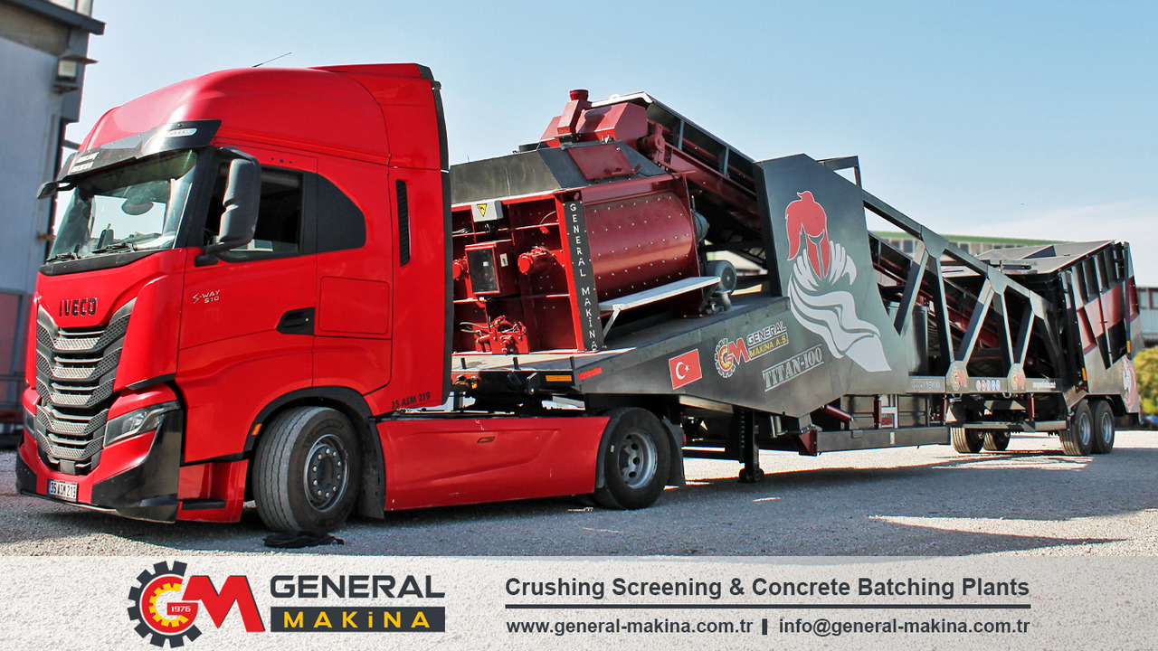 General Makina New Mobile Concrete Batching Plants - Usina de concreto: foto 4 General Makina New Mobile Concrete Batching Plants - Usina de concreto: foto 4