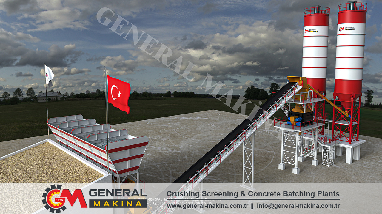 General Makina Royal 150 m3 High Capacity Concrete Batching Plant - Usina de concreto: foto 4 General Makina Royal 150 m3 High Capacity Concrete Batching Plant - Usina de concreto: foto 4