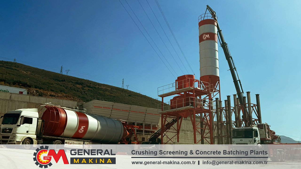 General Makina Royal 150 m3 High Capacity Concrete Batching Plant - Usina de concreto: foto 2 General Makina Royal 150 m3 High Capacity Concrete Batching Plant - Usina de concreto: foto 2
