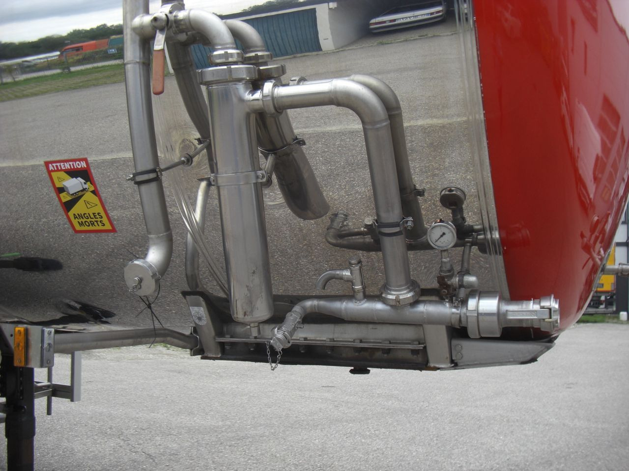 Semirreboque tanque para transporte de leite Magyar S34BD1 / 4 KAMMER / DRUCK / Heizbar: foto 7